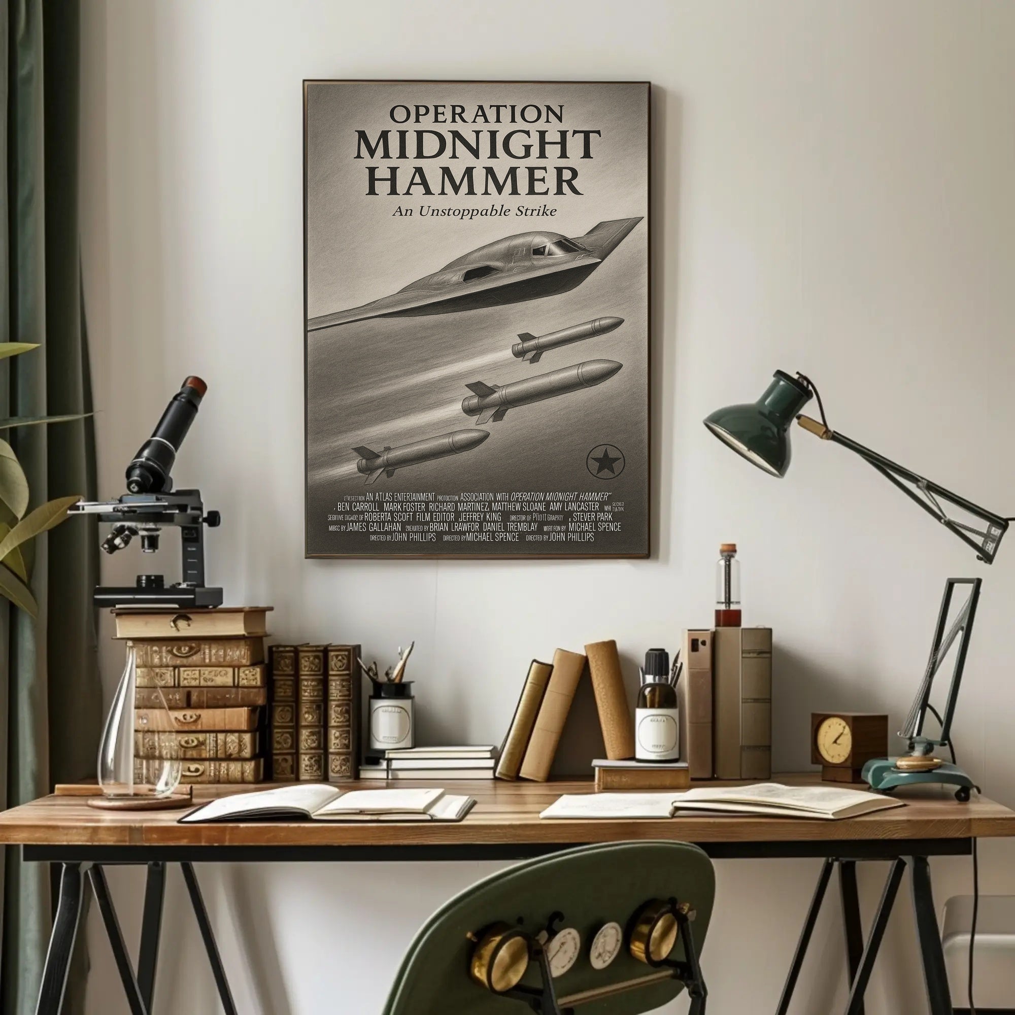 Operation Midnight Hammer Poster PosterGoat