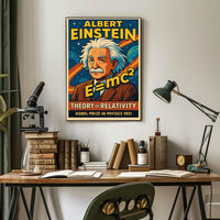 Albert Einstein Nobel Prize In Physics Poster
