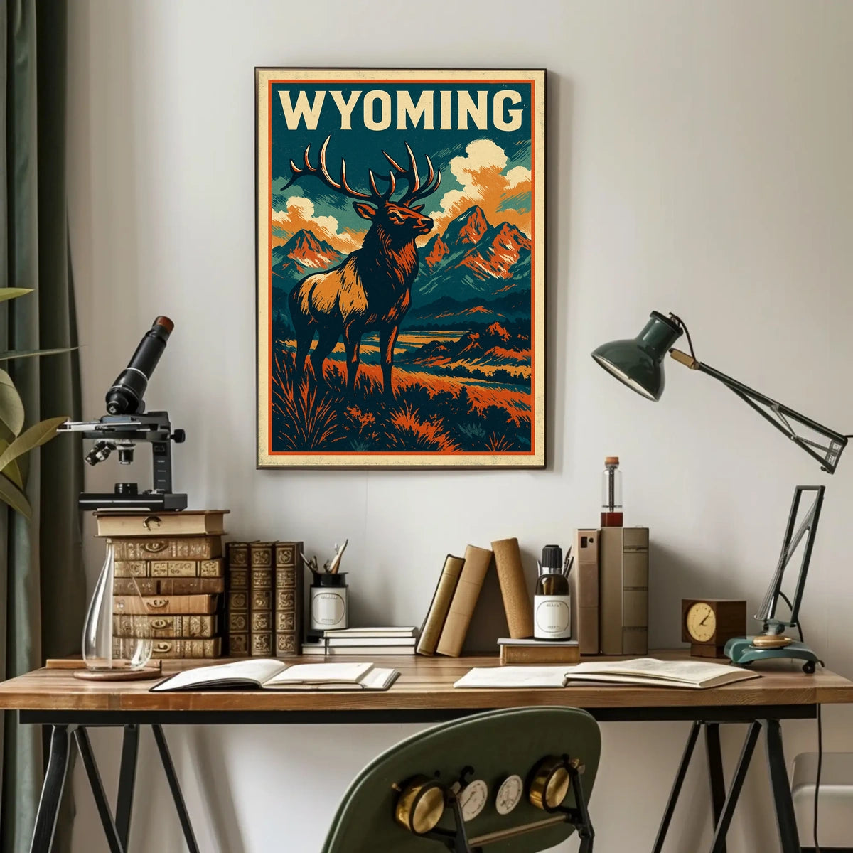 Wyoming Wilderness Poster