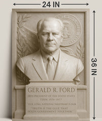 Gerald R. Ford 38th President Poster PosterGoat