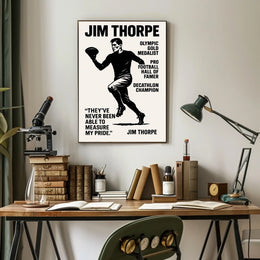 Celebrating Jim Thorpes Legacy Poster