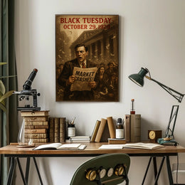 Black Tuesday October 29, 1929 Poster