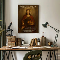 Saint Elizabeth of Hungary Religious Heritage Cultural Poster