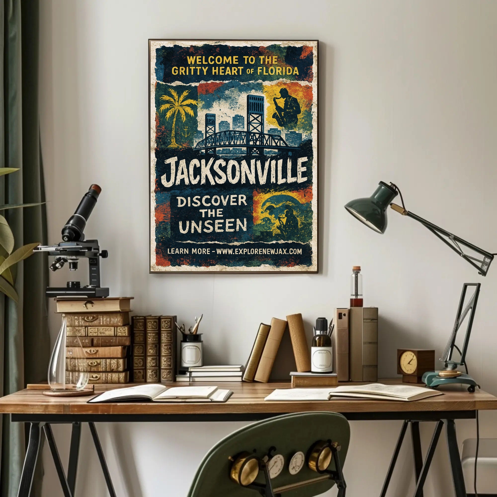 Discover Jacksonville Poster