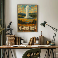 Yellowstone National Park Poster