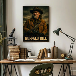 Buffalo Bill Classic Wild West Cultural Heritage Poster