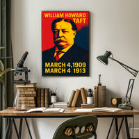 William Howard Taft President of the United States Poster