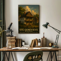 Ste. Genevieve French Colonial Poster