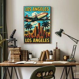 Los Angeles Travel Poster PosterGoat