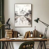 Timeless Beauty Of The Taj Mahal Poster