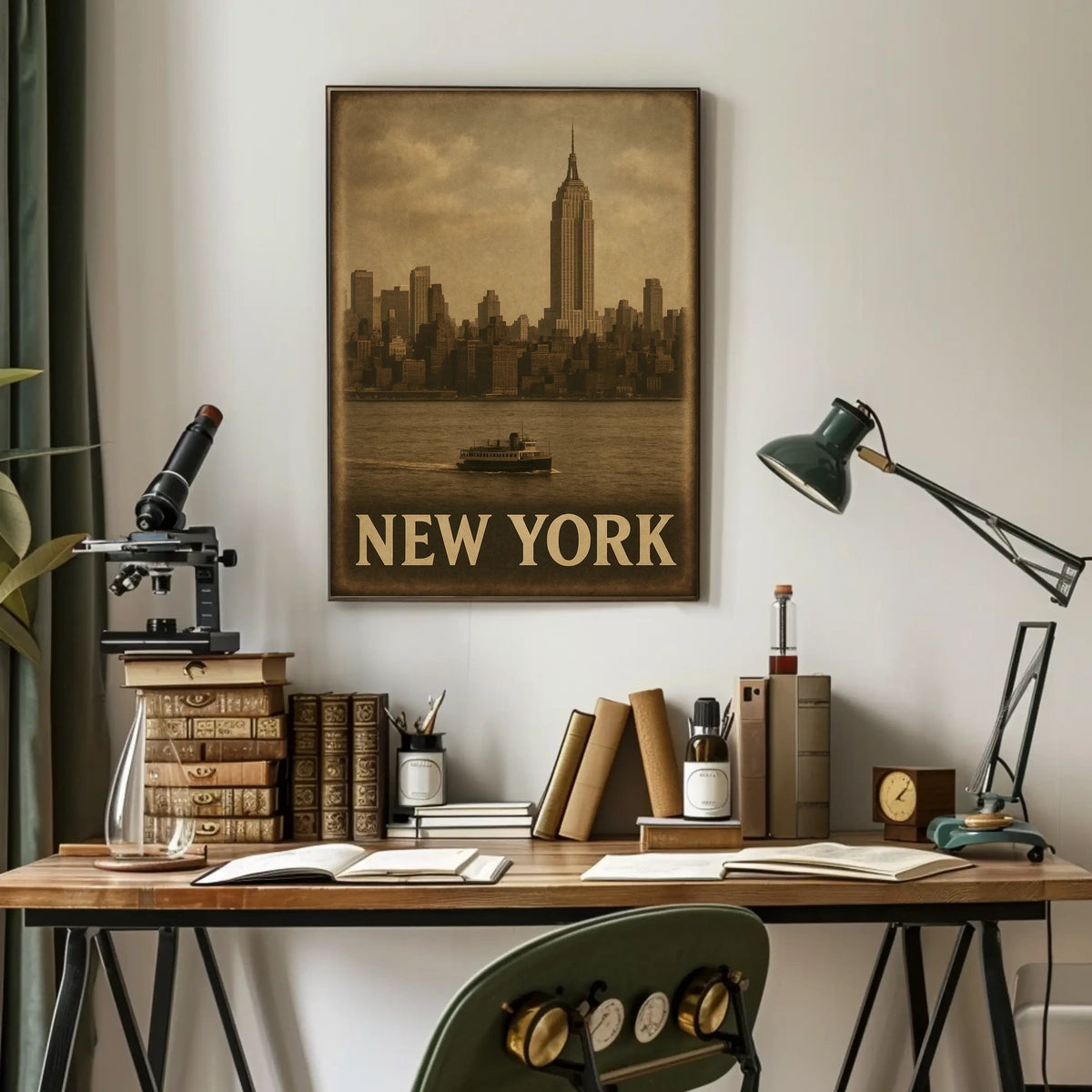 New York City Skyline Poster