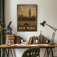 New York City Skyline Poster