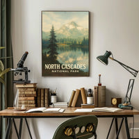 North Cascades National Park Poster