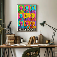 Holy Icon - Pop Art Style Poster PosterGoat