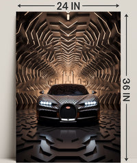 Futuristic Elegance Poster