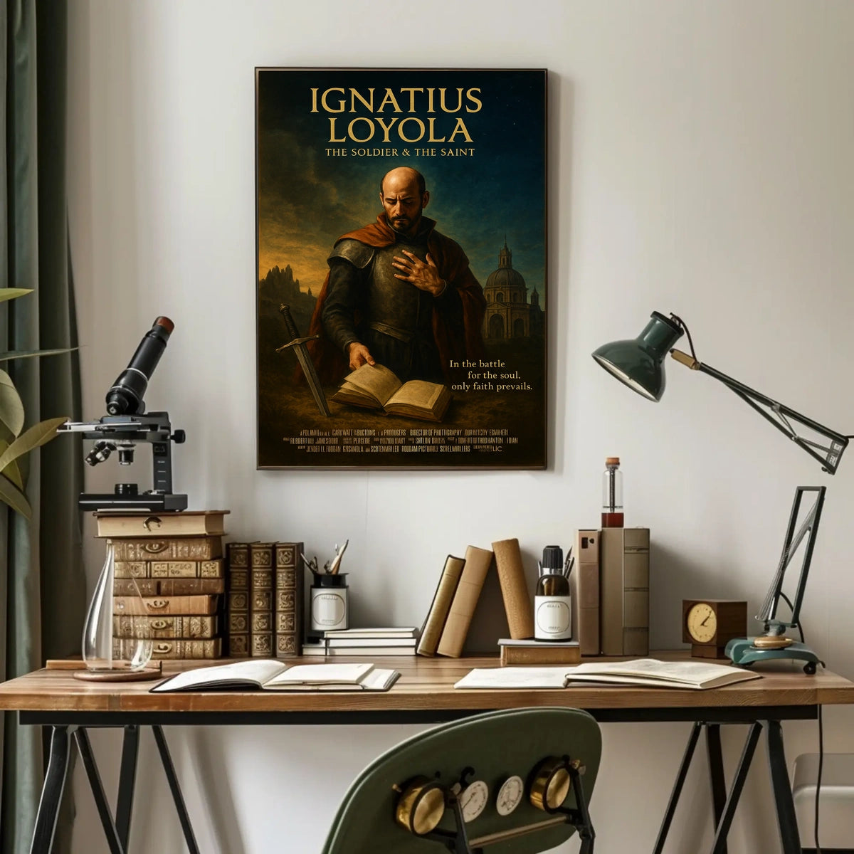 Ignatius Loyola The Soldier The Saint Poster