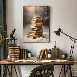WinterS Tale Of Books Poster