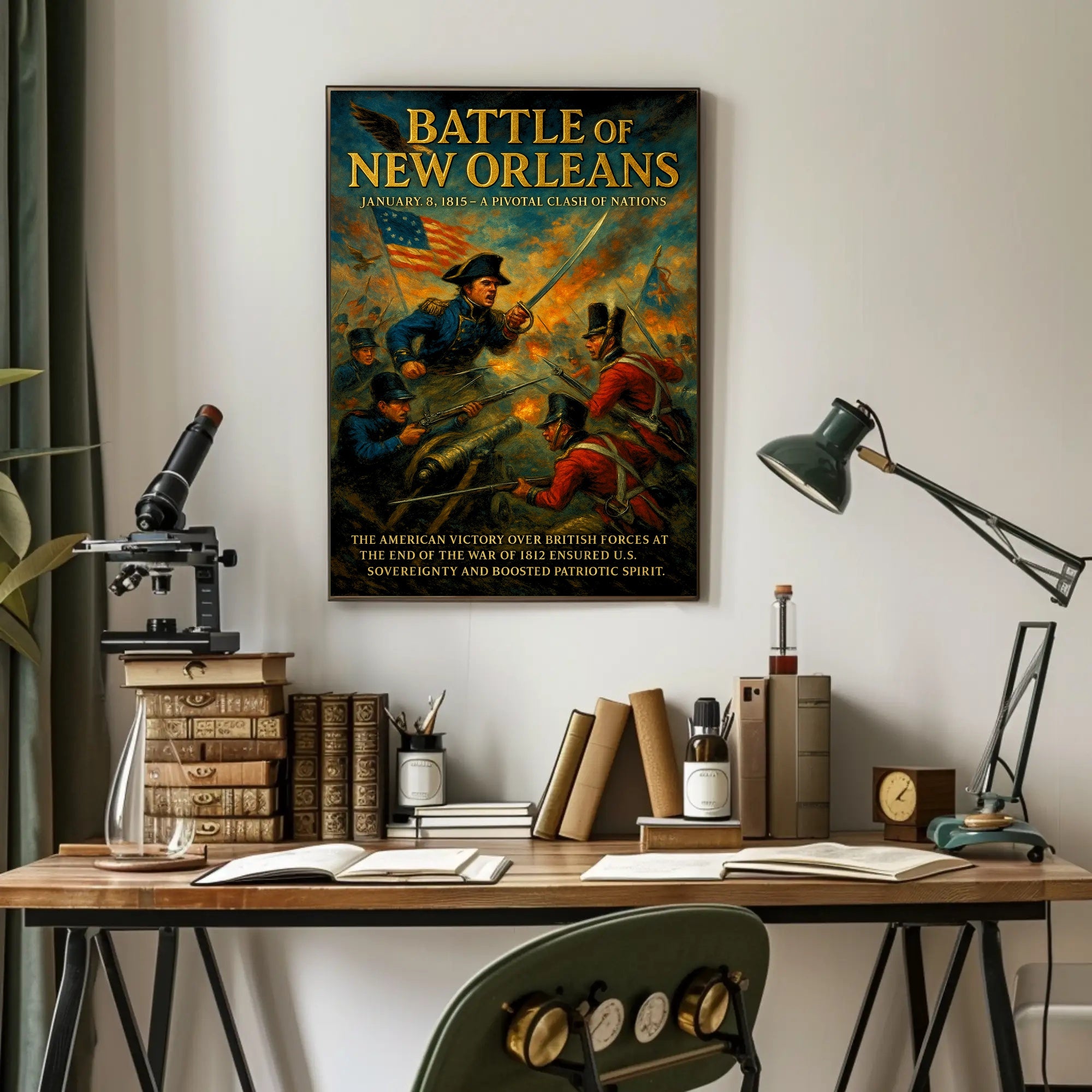 Battle of New Orleans Poster PosterGoat