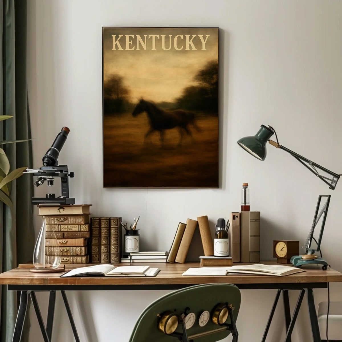 Kentucky Horse Country Poster