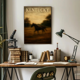 Kentucky Horse Country Poster