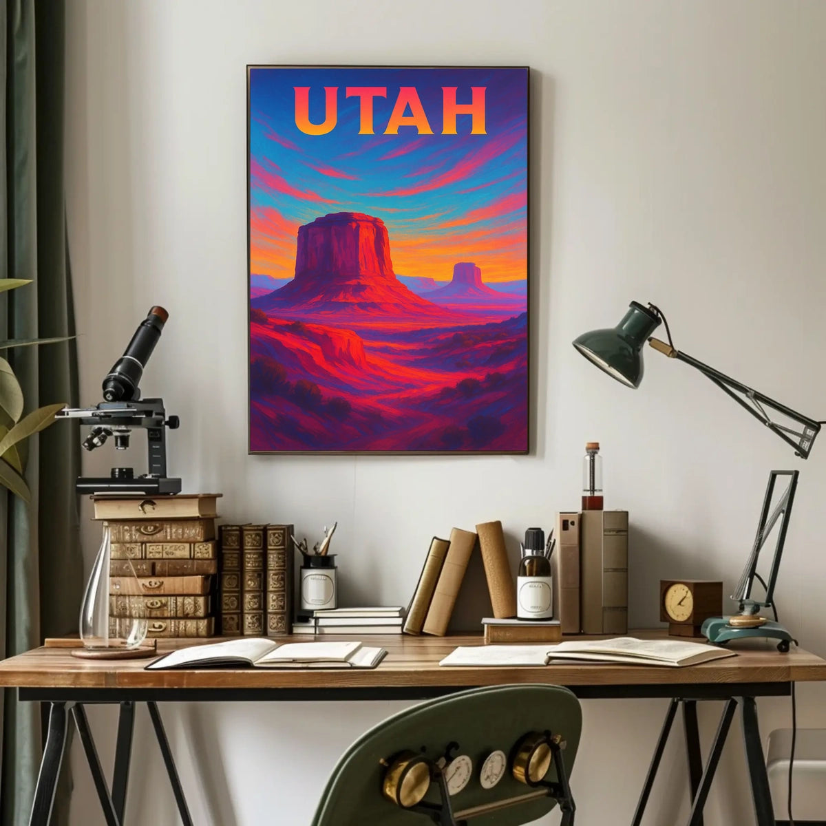 UtahS Majestic Landscape Poster