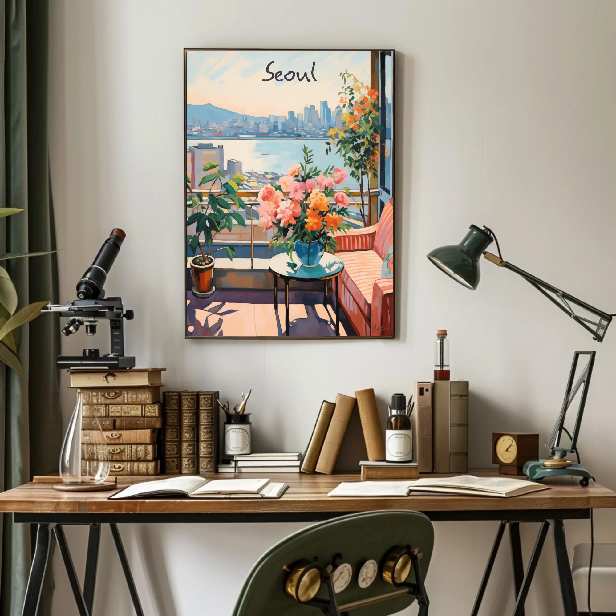 Seoul Serenity Poster