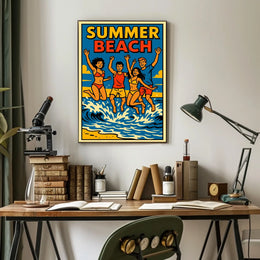 Summer Beach Fun Poster