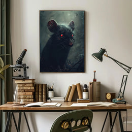 Enigmatic Creature of the Night Poster PosterGoat