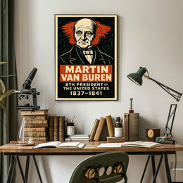 Martin Van Buren 8th President Poster