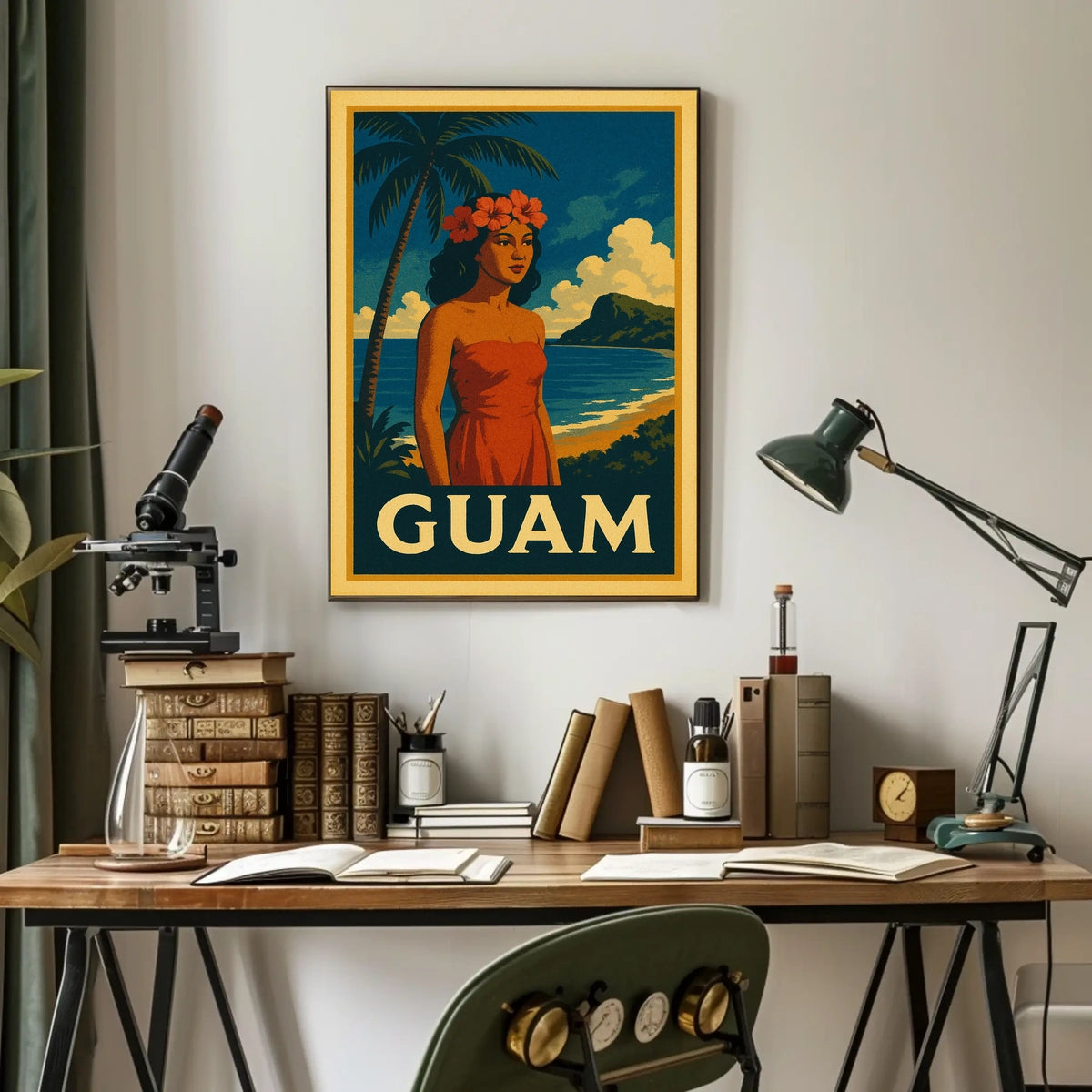 Guam Travel Poster
