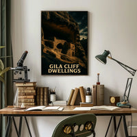 Gila Cliff Dwellings Poster