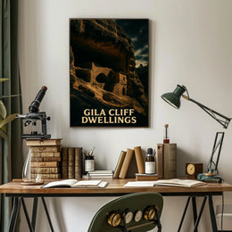 Gila Cliff Dwellings Poster