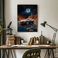 Lunar Elegance Poster PosterGoat