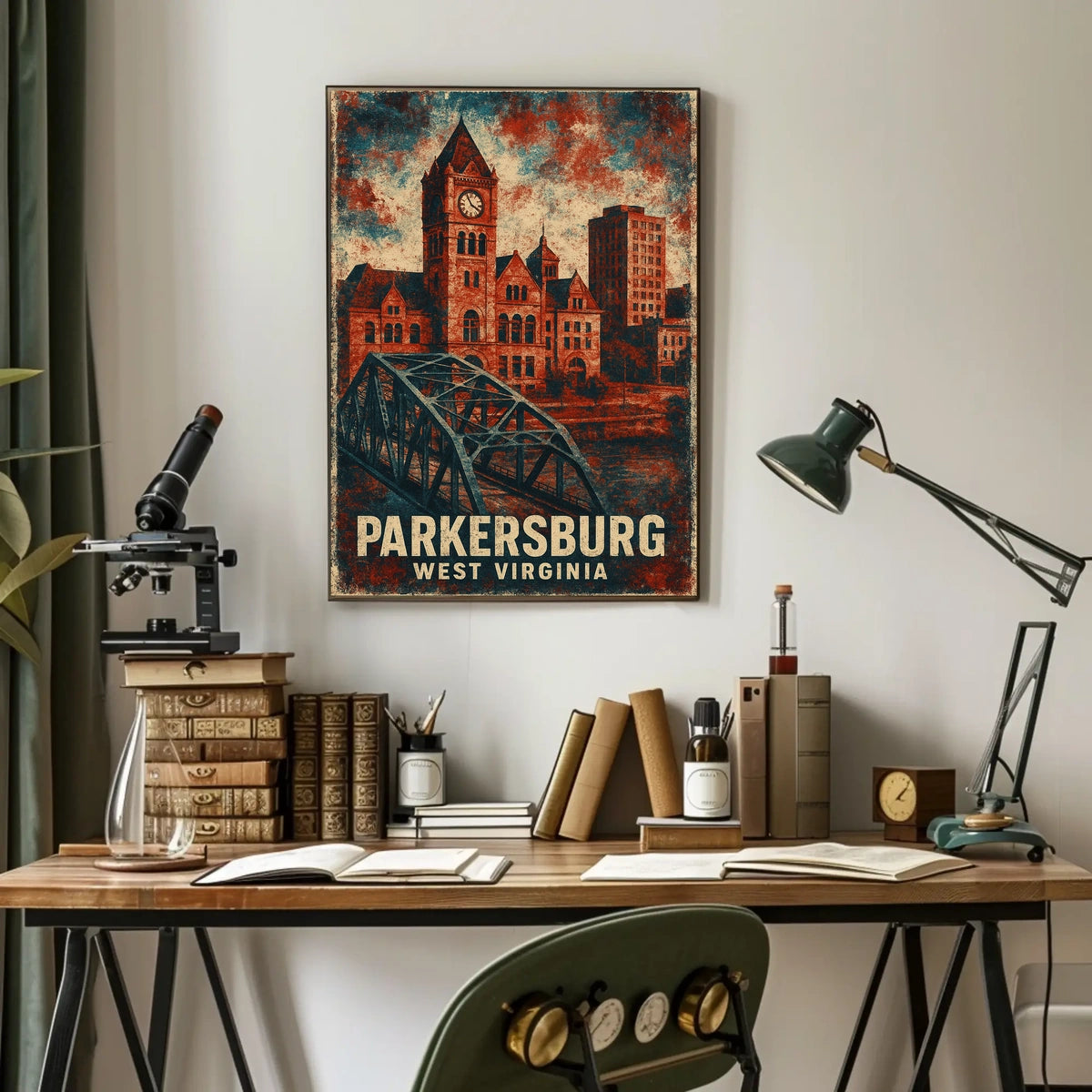 Parkersburg, West Virginia Poster