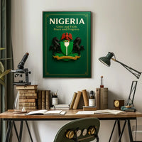 Nigeria Unity and Progress Poster