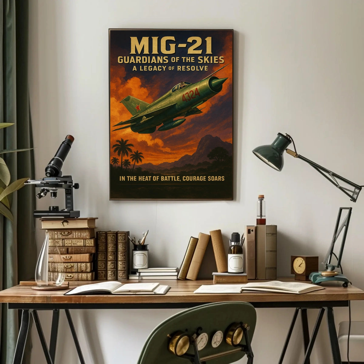 MiG-21 Guardians of the Skies Poster