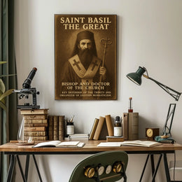 Saint Basil The Great Poster