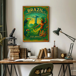 Brazil Symphony of Culture and Nature Poster
