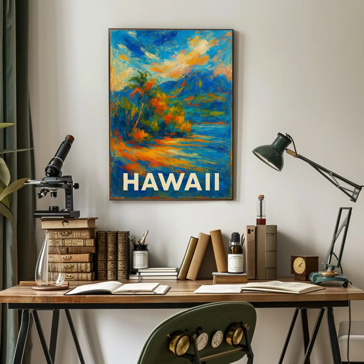 Tropical Paradise Hawaii Poster
