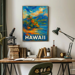 Tropical Paradise Hawaii Poster