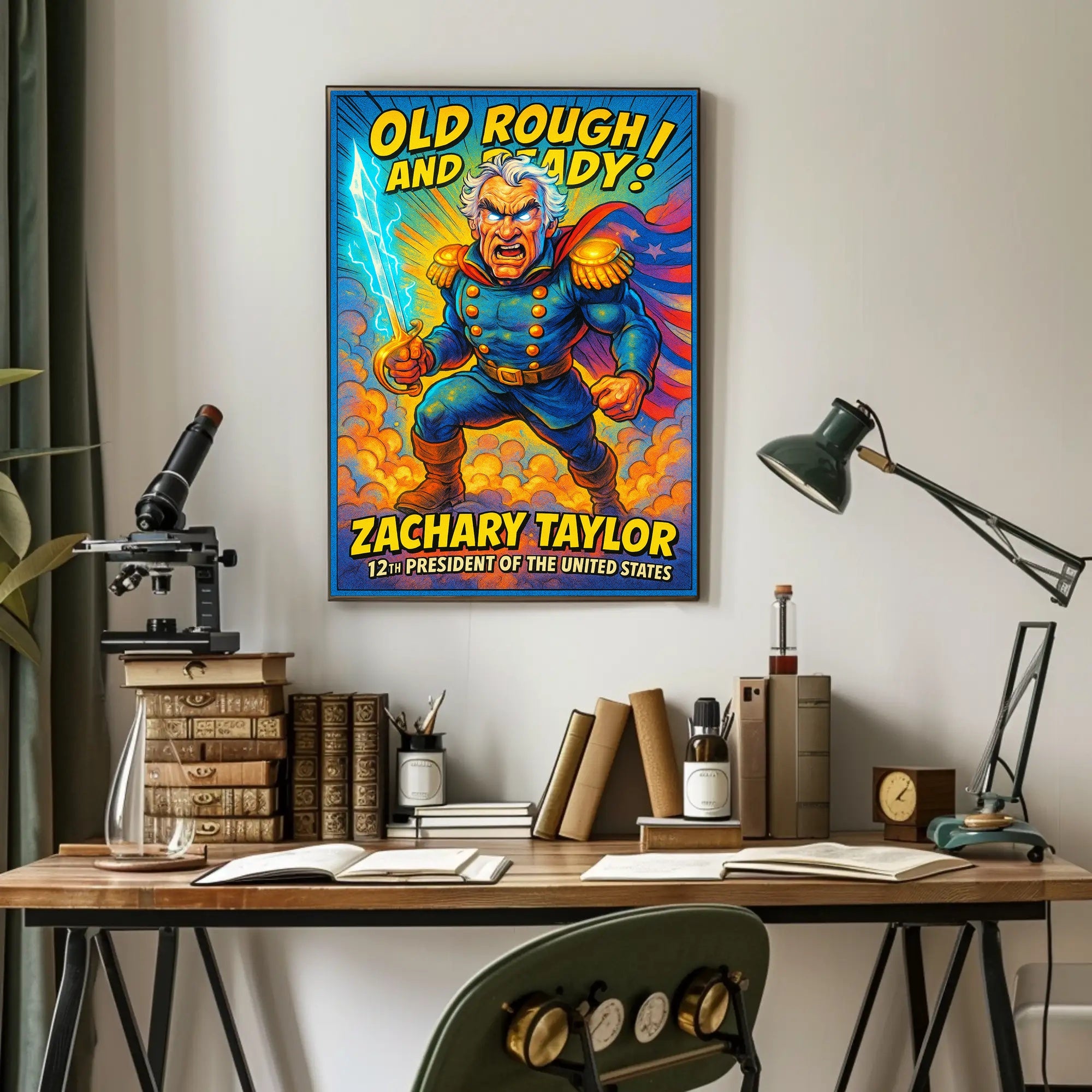 Zachary Taylor 12th President Poster PosterGoat