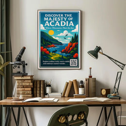 Discover the Majesty of Acadia Poster PosterGoat