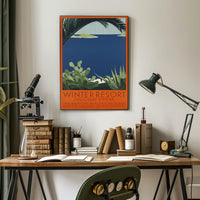 Winter Resort Jugoslav Riviera Poster