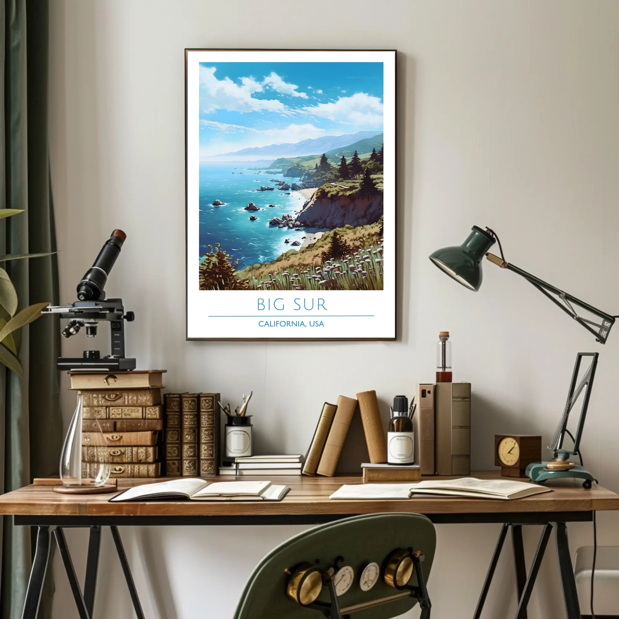 Big Sur Scenic Poster