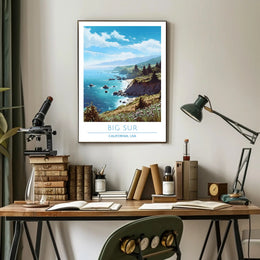 Big Sur Scenic Poster
