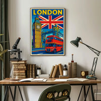 London Landmarks Poster