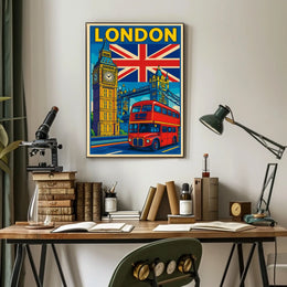 London Landmarks Poster