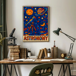 Astronomy Art Poster