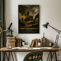 Fort Frederica Colonial Ruins Poster