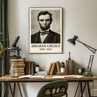 Abraham Lincoln Tribute Photography Poster